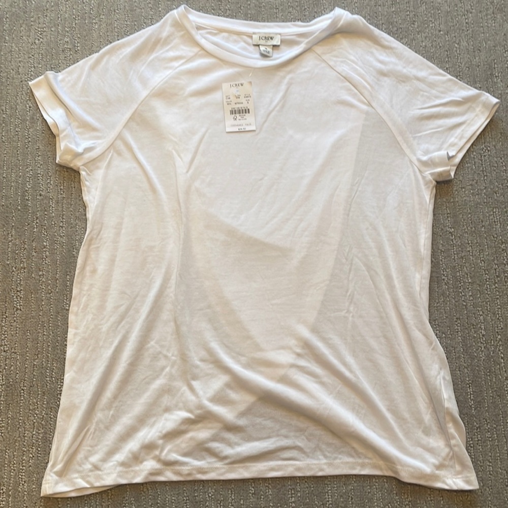 J Crew white top